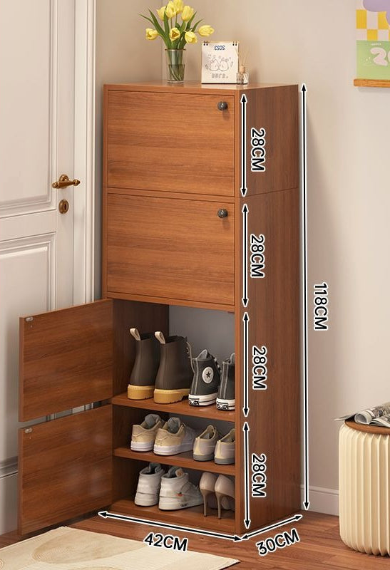 Simple and modern small apartment entry door shoe cabinet entrance cabinet large capacity shoe cabinet household e****mical storage shoes