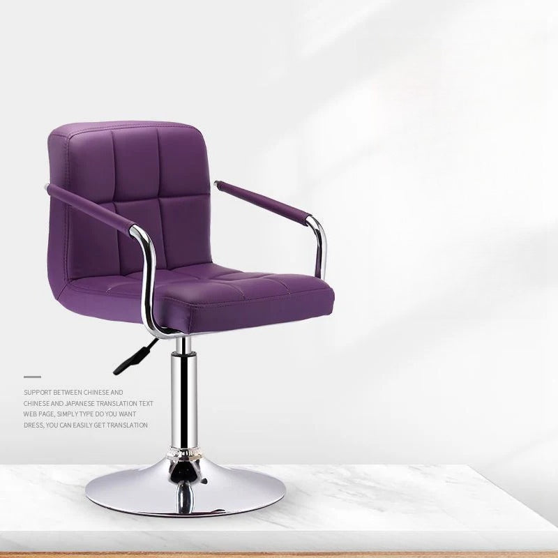 Bar chair household lift rotating high chair simple modern high stool bar stool light luxury back chair