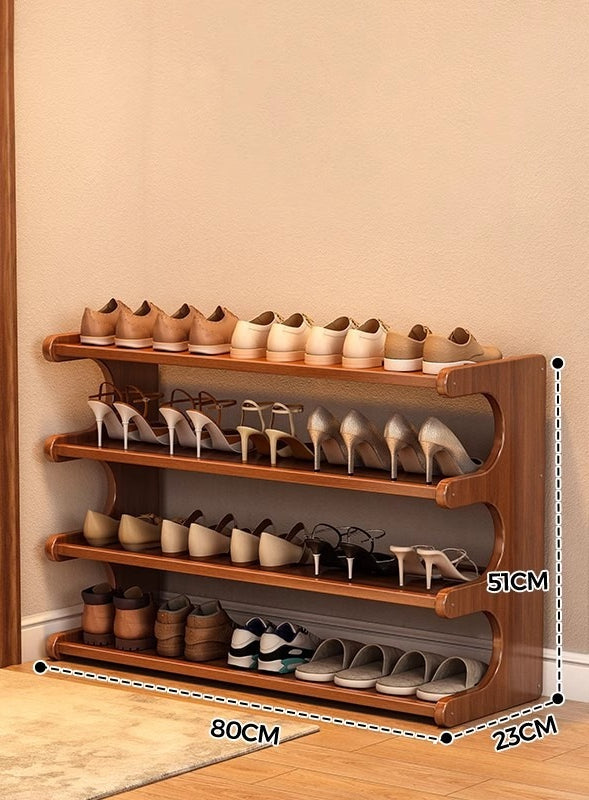 Simple shoe rack, indoor dustproof and e****mical dormitory at the entrance of the home, multi-layer shoe rack, dustproof storage artifact, shoe cabinet