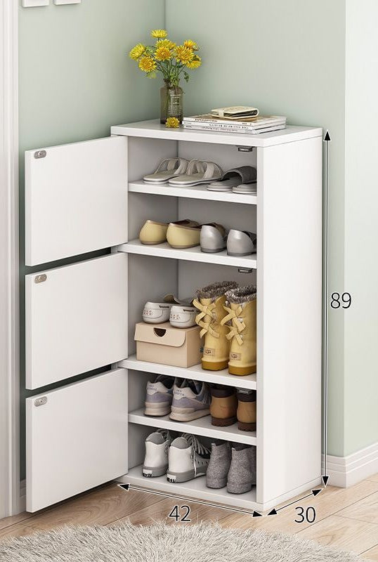 Simple and modern small apartment entry door shoe cabinet entrance cabinet large capacity shoe cabinet household e****mical storage shoes