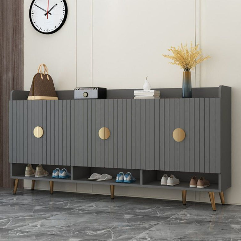 Light luxury shoe cabinet, large capacity, simple and modern entrance hall, entrance cabinet, Nordic home storage shoe changing stool