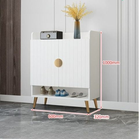Light luxury shoe cabinet, large-capacity shoe cabinet at the entrance of the house, and the entrance cabinet. Modern style 2023 new shoe cabinet two-in-one