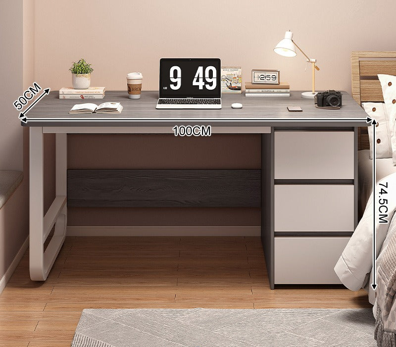 Computer desk Bedroom Home student writing desk Adult desk Simple modern rectangular table Workbench