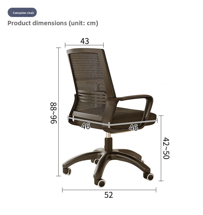 Adjustable computer desk with shelf, bedroom household small computer desk, bookshelf integrated e-sports table and chair set