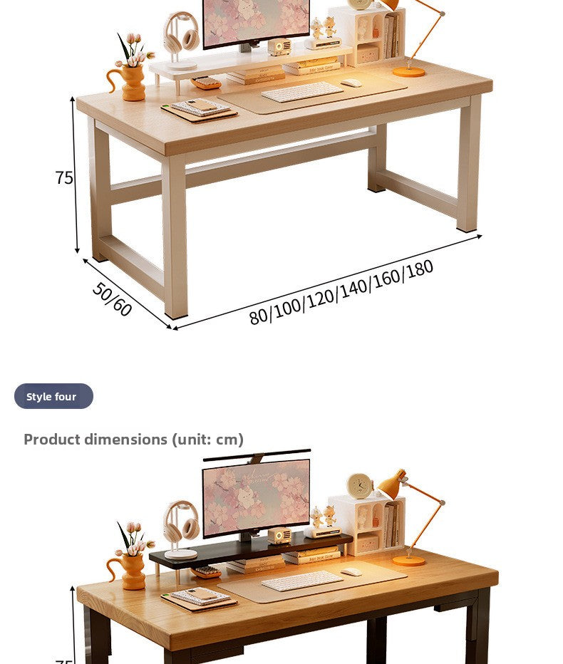 Computer Desk Office Simple Modern Home Desk Student Bedroom Writing Desk Computer Desktop Table